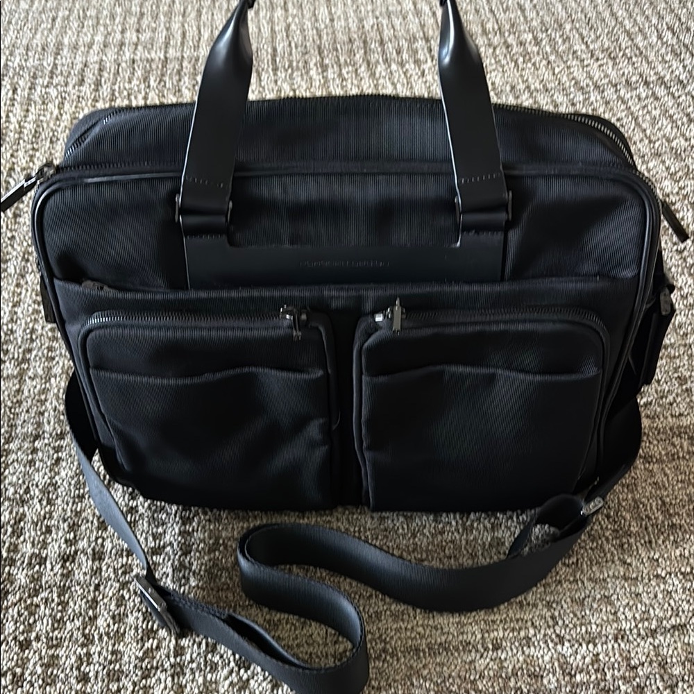 Black Porsche Computer Bag